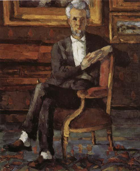 Paul Cezanne Portrait de Victor Chocquet china oil painting image